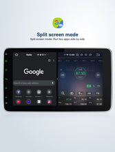Load image into Gallery viewer, Pumpkin 10.1 Inch Android 10 Single Din Car Audio/Stereo with Adjustable Screen Support Carplay, OBD2, Reverse Camera

